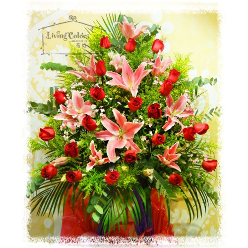 Congratulation Flower Basket GO1463 